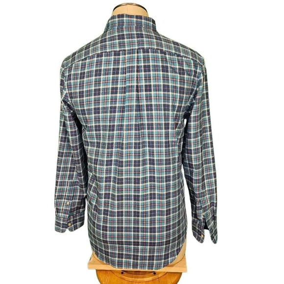 Vineyard Vines Plaskett Creek Performance Flannel Classic Tucker Shirt Small - Picture 2 of 3